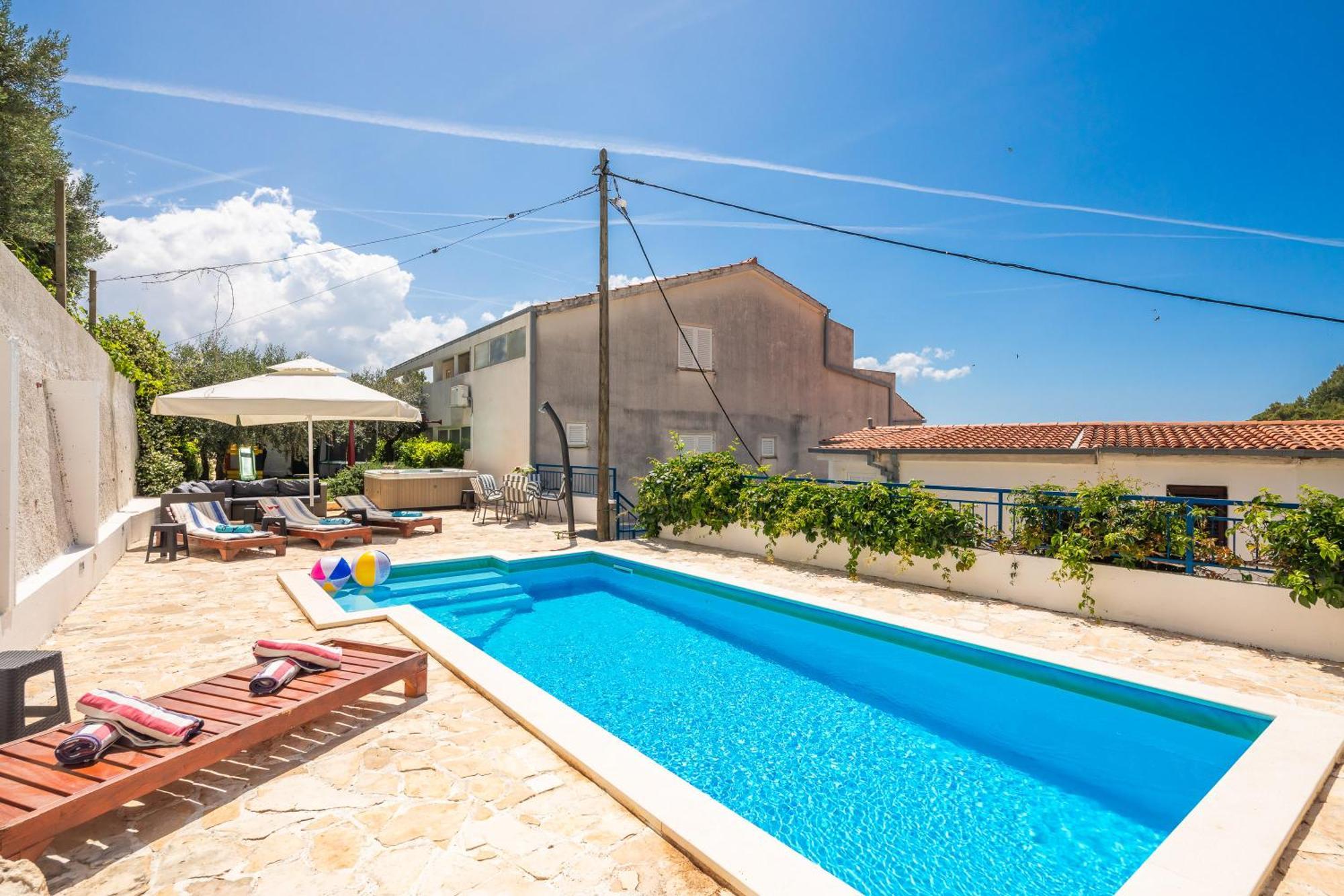 Caleta Seaview Suites II - Pool & Jacuzzi Lokva Rogoznica Exterior photo